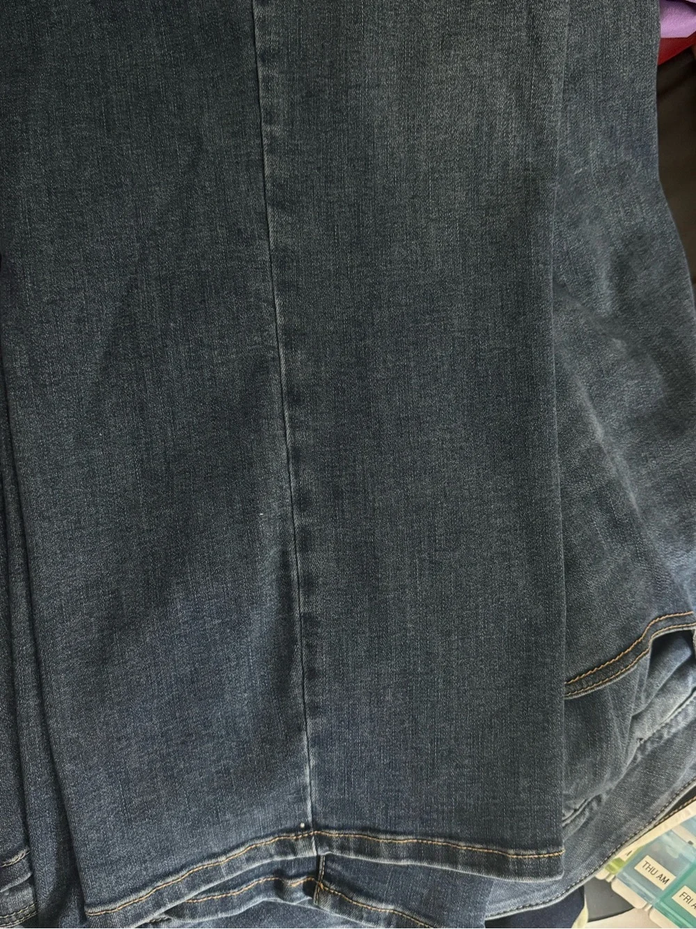 Lane Bryant Dark Blue Straight Leg Jeans